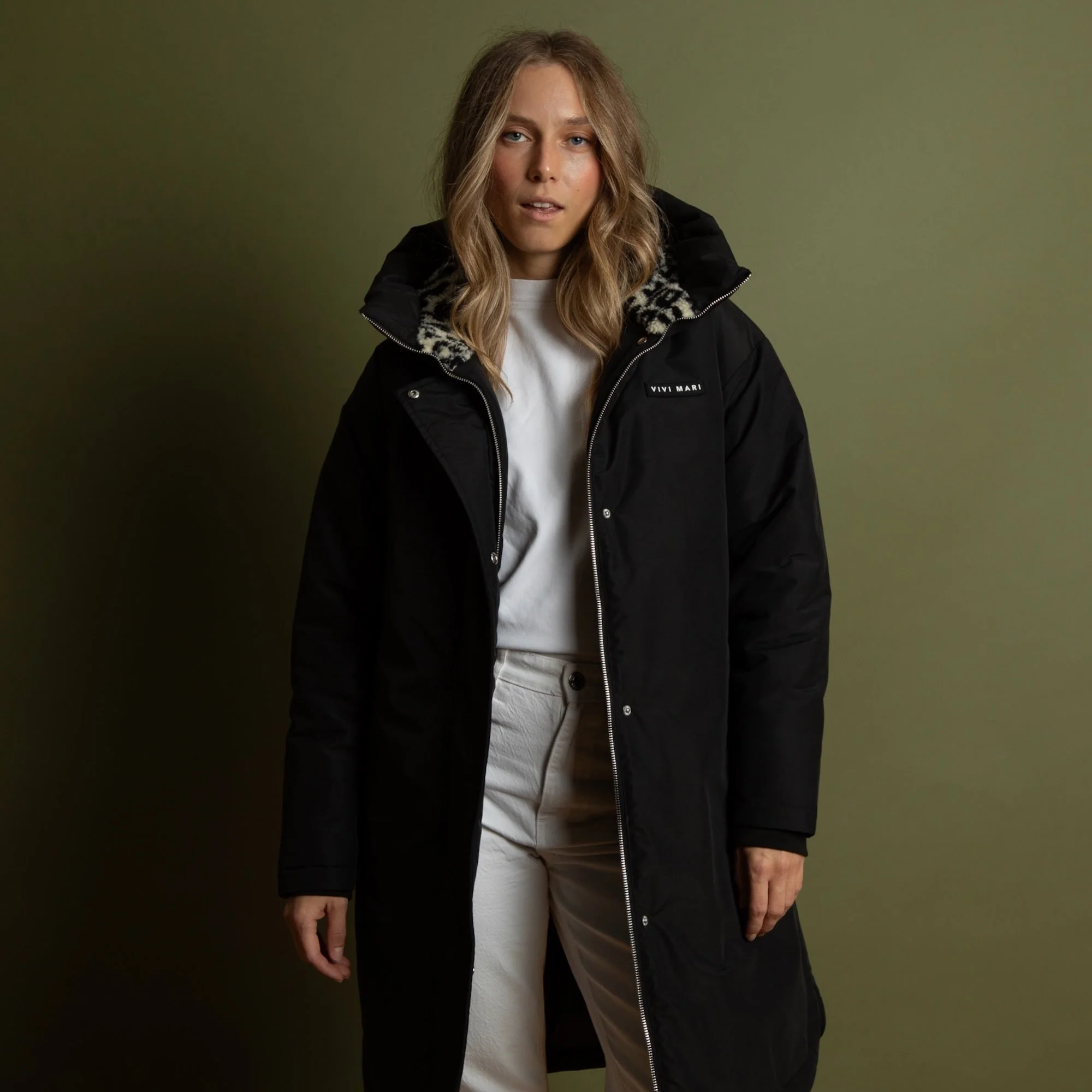 Winter Parka black/leo black-sand - Image 3