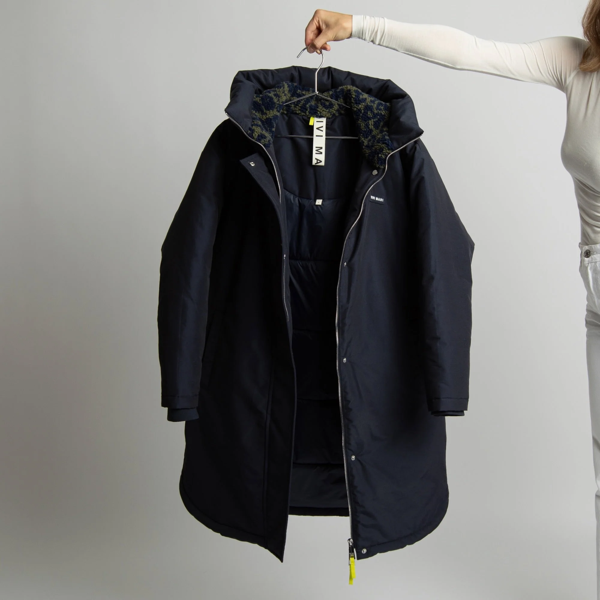 Winter Parka navy/leo navy-olive - Image 11