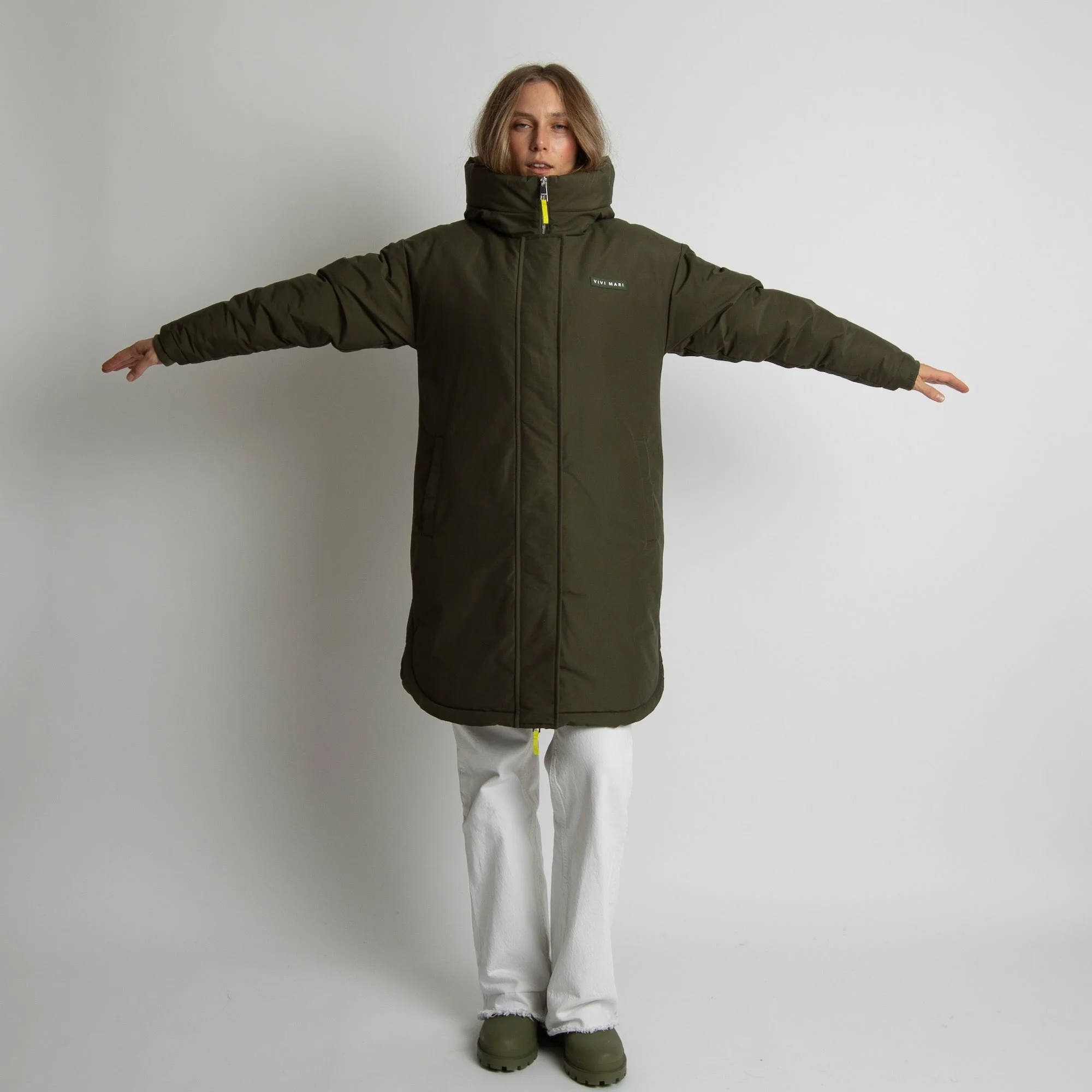 Winter Parka olive/leo navy-olive - Image 12