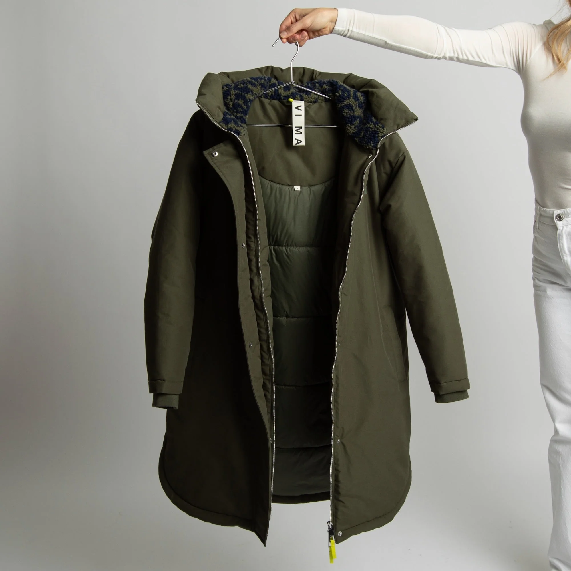 Winter Parka olive/leo navy-olive - Image 13