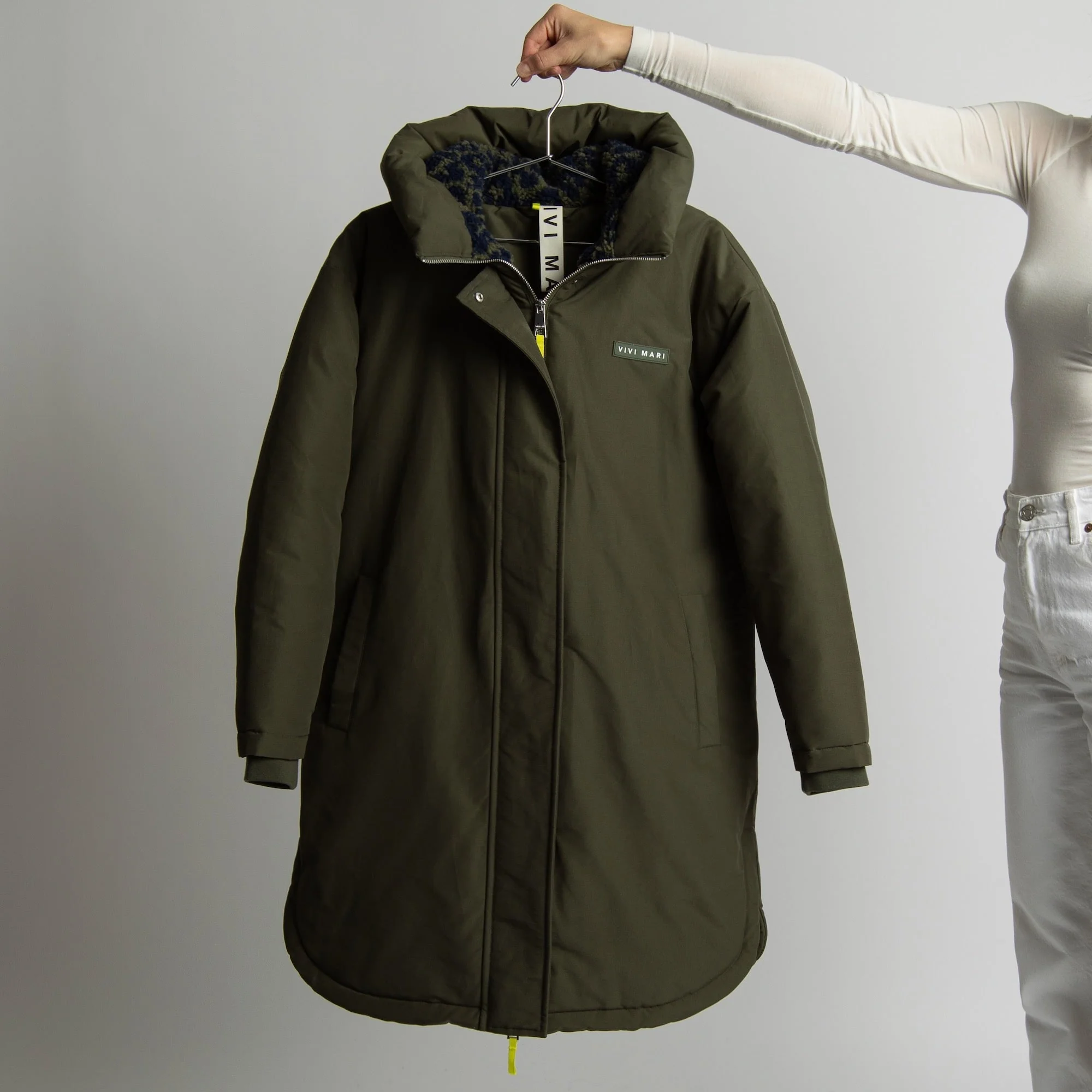 Winter Parka olive/leo navy-olive - Image 14