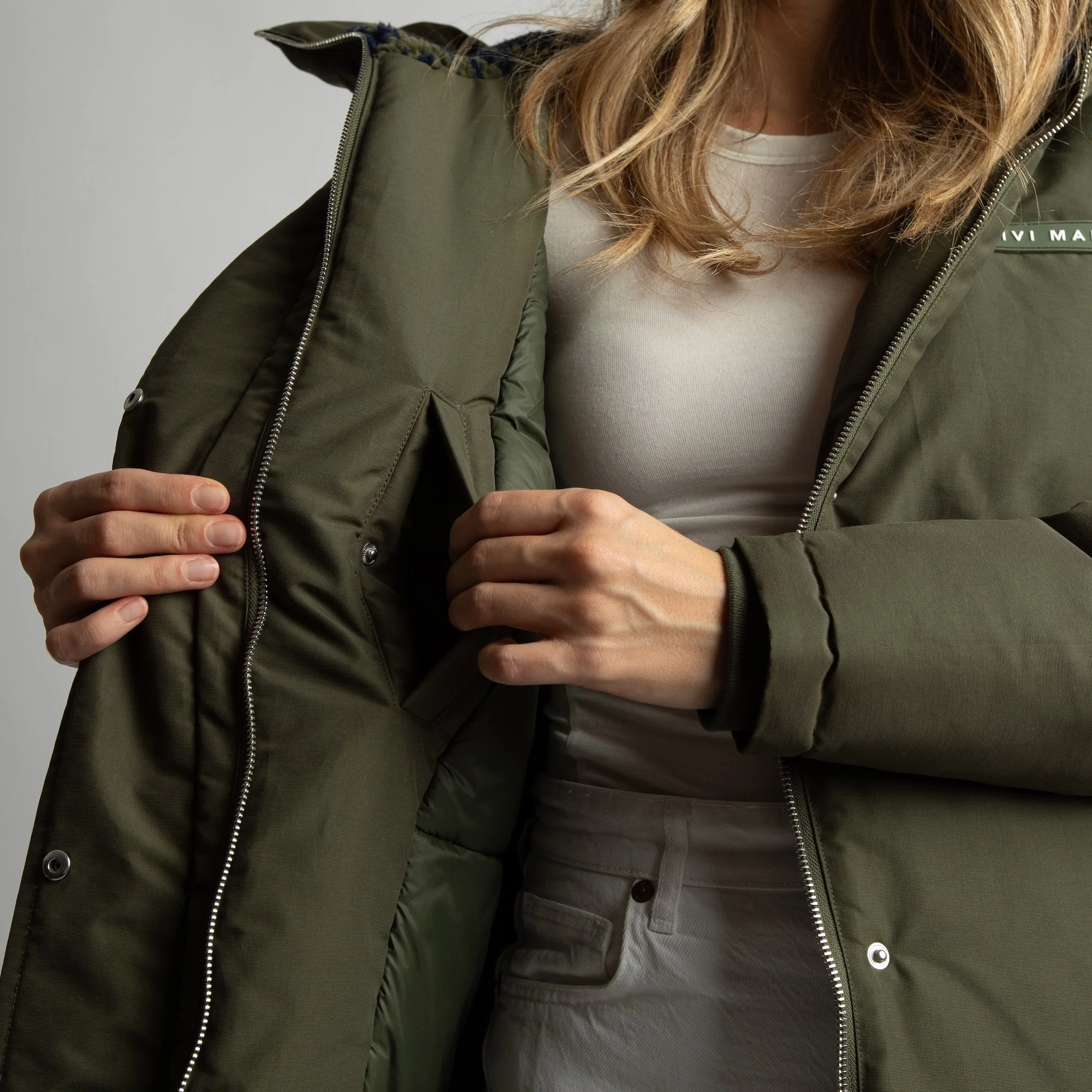 Winter Parka olive/leo navy-olive - Image 24