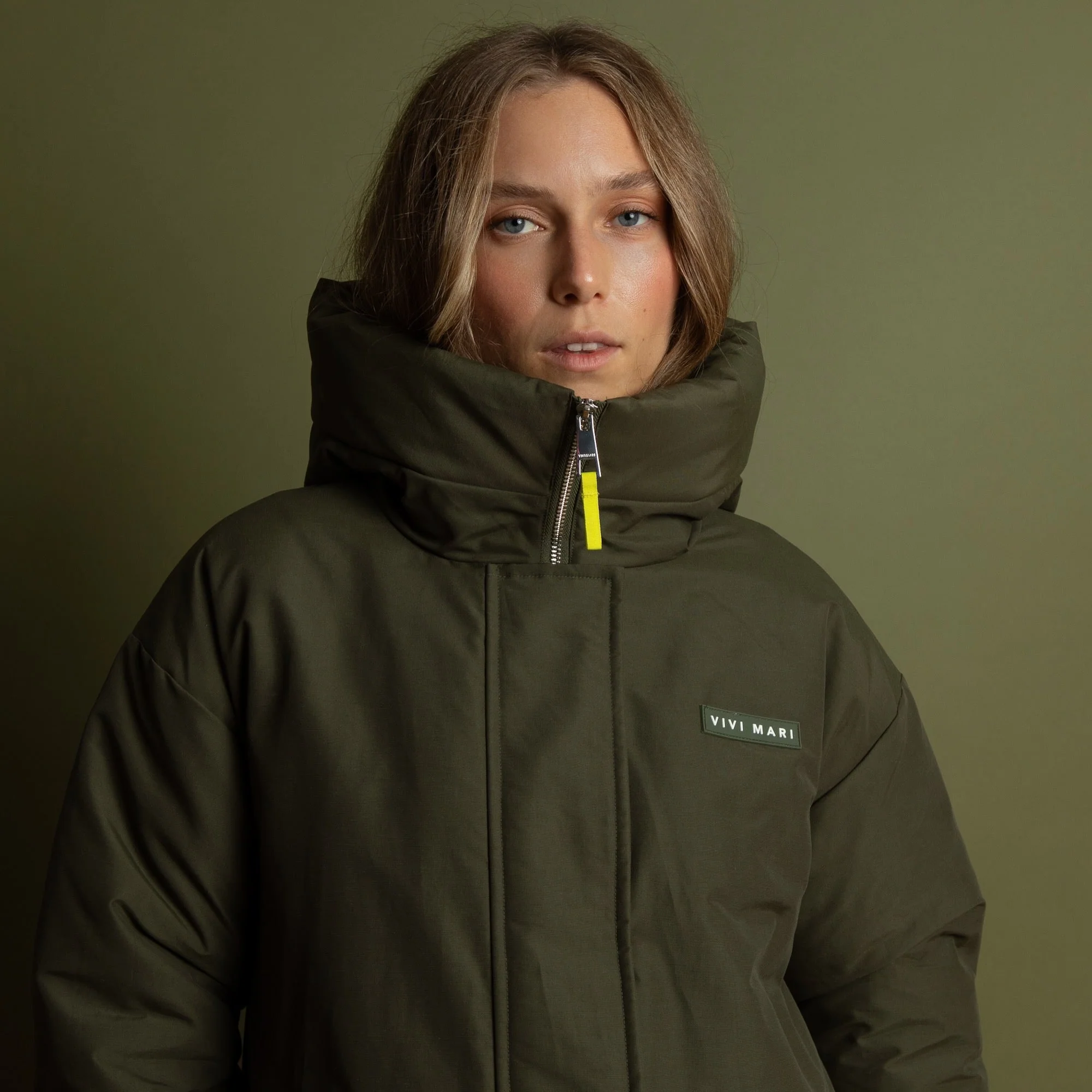 Winter Parka olive/leo navy-olive - Image 4