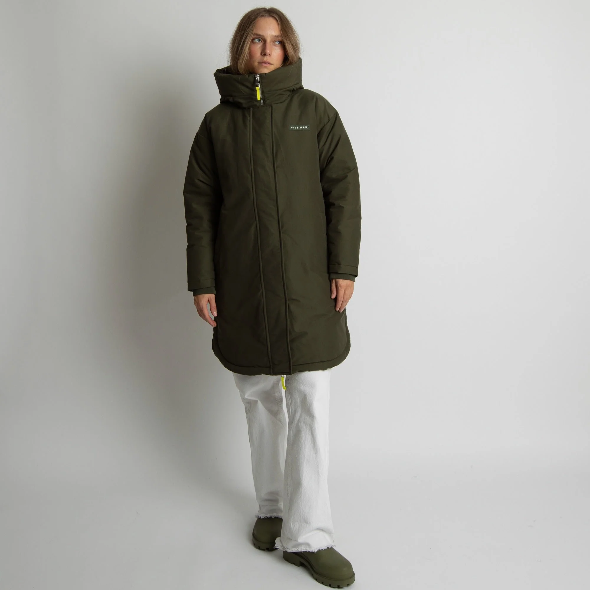 Winter Parka olive/leo navy-olive - Image 9