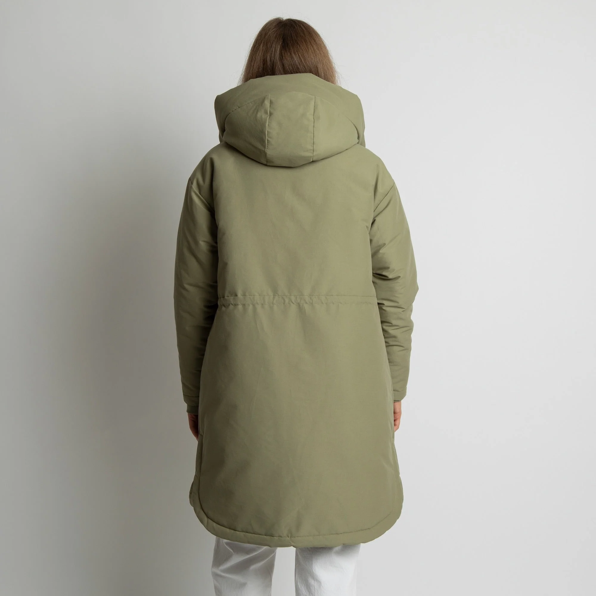 Winter Parka pale olive/sand - Image 10