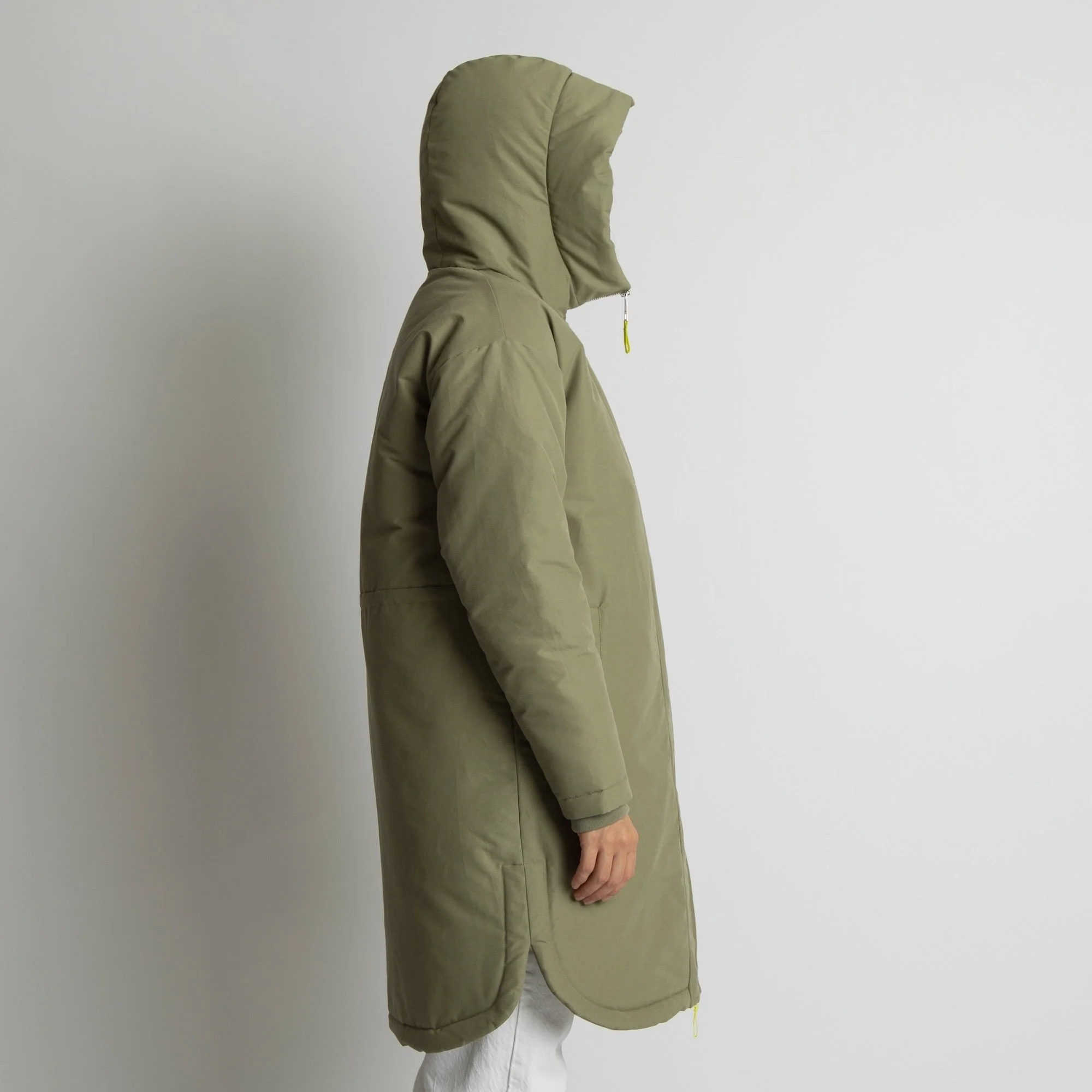 Winter Parka pale olive/sand - Image 12