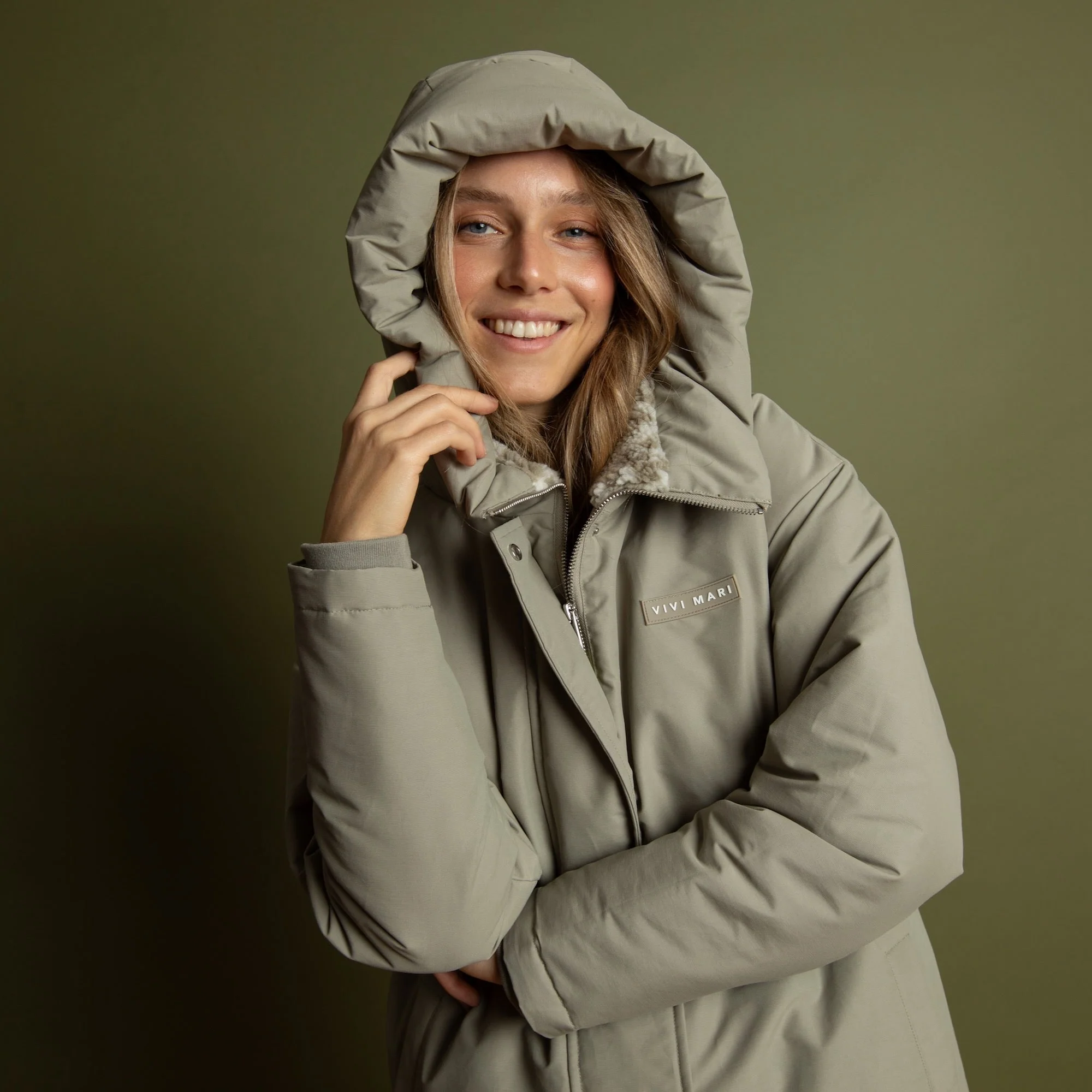 Winter Parka stone/leo stone-sand - Image 6